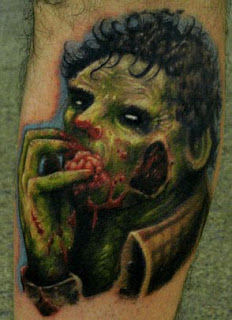 Zombie Tattoo Ideas - Zombie Tattoo Design Photo Gallery