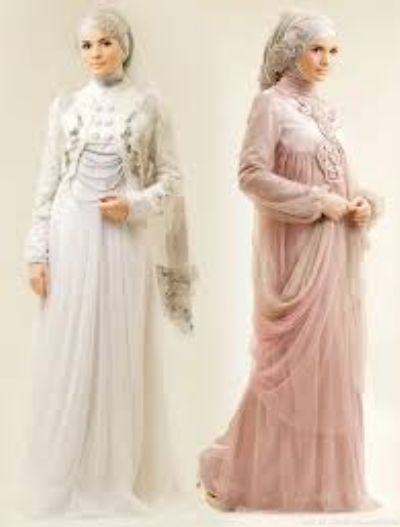  Baju Gamis Untuk Akad Nikah Muslimah