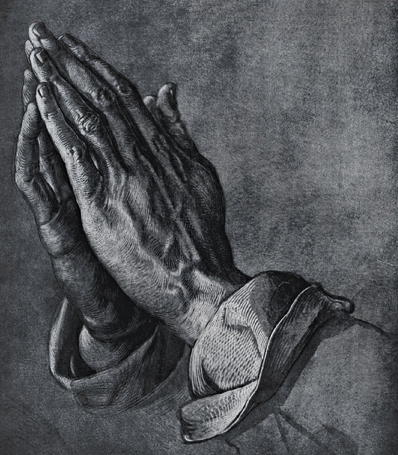 Albrecht Durer's Praying Hands Back in the fifteenth century 