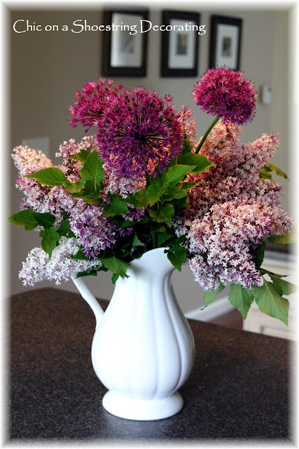 lilac arrangement