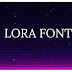 Lora Font Free Download