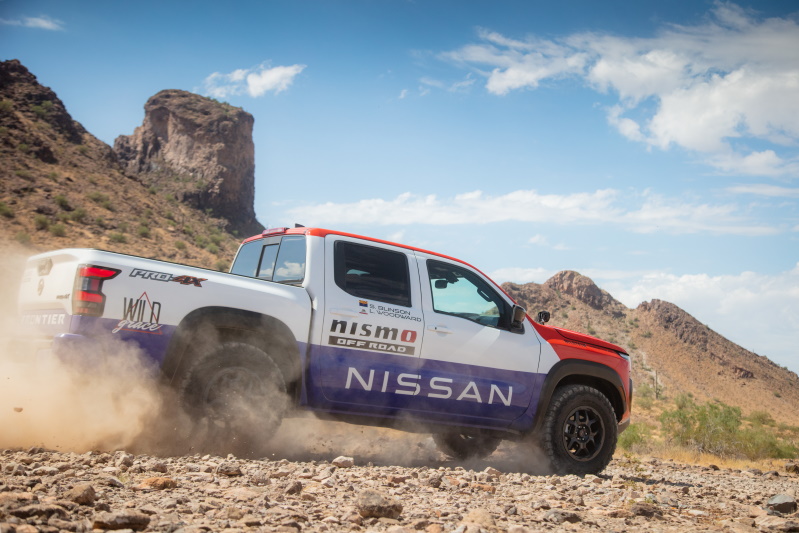 Nissan Reveals 80s Hardbody Inspired Frontier for 2021 Rebelle Rally
