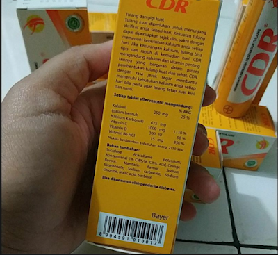 Apa itu CDR Suplemen Vitamin dan Manfaat CDR Dalam Tubuh Apa Saja Sih?