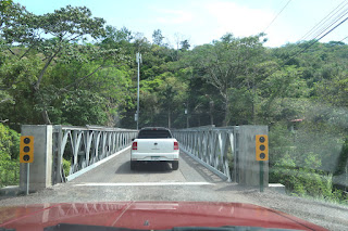 new bridge near Ciudad Colon, Costa Rica