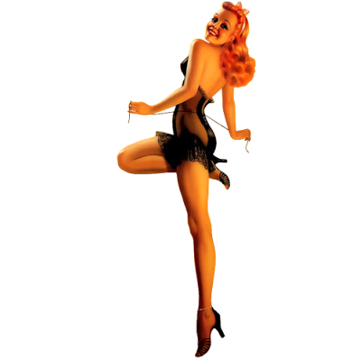 pin up girl, png, transparent background