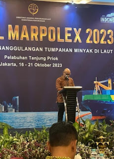 Direktur KPLP Tutup Kegiatan National Marpolex 2023 