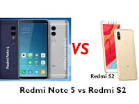 Banding Xiaomi Redmi Note 5 VS Xiaomi Redmi S2