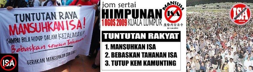 *** 1 OGOS 09 - MANSUHKAN ISA - KUASA RAKYAT KUASA KERAMAT ***