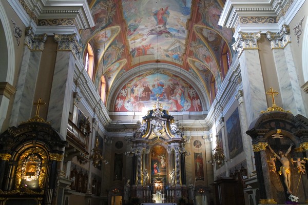 ljubljana Prešernov trg église notre dame annonciation