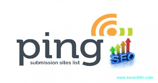 List of the Best Blogger Ping Tools Service  When improving SEO in search engines, your Blog needs to send Ping periodically or send blog URLs to Search Engines (Google). Here is Shownplate sharing Blogger's Best Ping Service List, for you