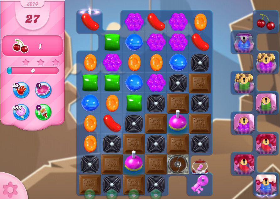 Candy Crush Saga level 3070