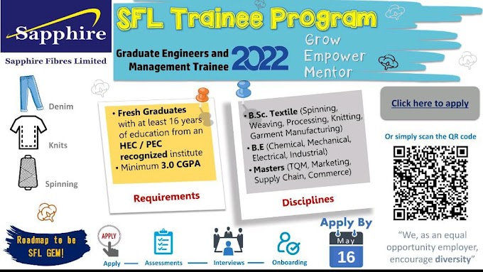 Sapphire SFL Trainee Program 2022