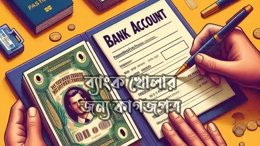 ব্যাংক খোলার কাগজ পত্র