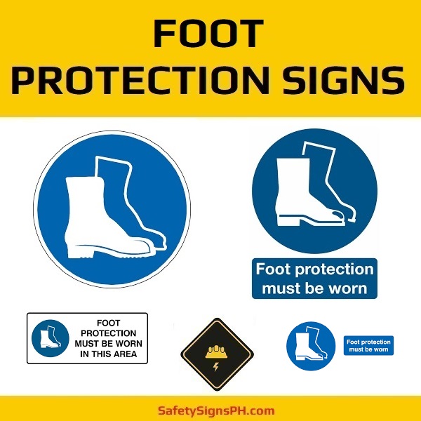 Foot Protection Signs Philippines