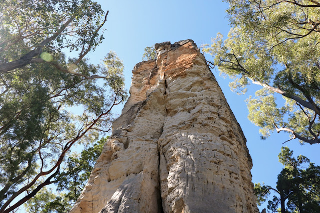 Lot's Wife sandstone formation