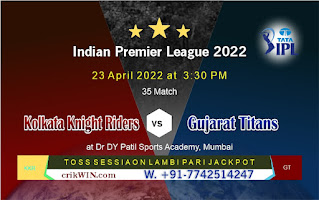 Gujrat vs Kolkatta 35th IPL Match Prediction Betting Tips 100% Fix