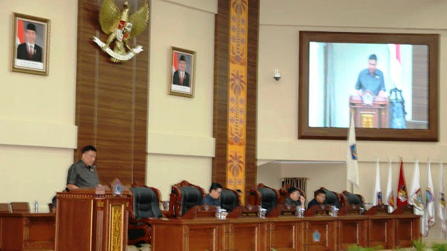  DPRD Sulut Gelar Rapat Paripurna Penyampaian LKPJ Gubernur TA 2017