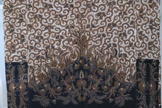 Motif Batik Tulis Asli Canting Pasiran Hem Pattern