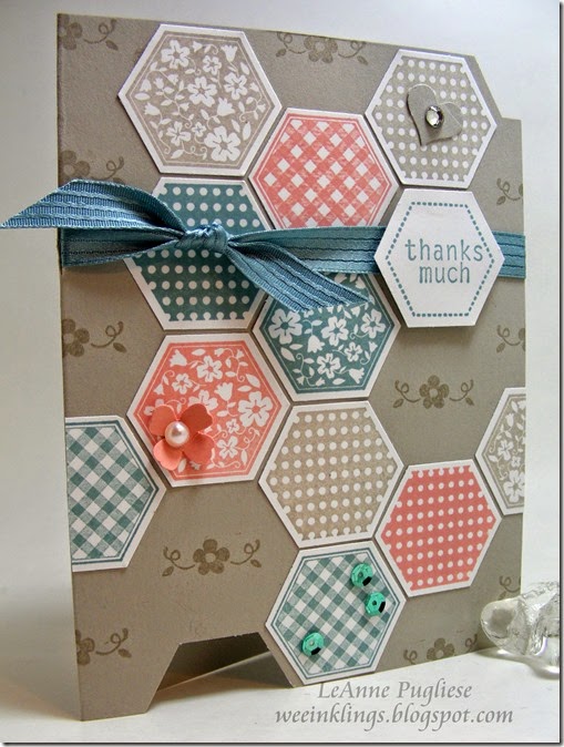 LeAnne Pugliese WeeInklings Paper Players 227 Six Sided Sampler Stampin Up