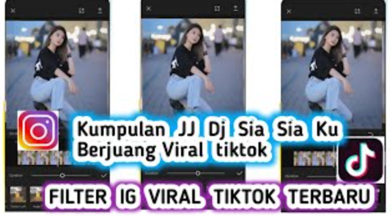 Filter IG JJ Sia Sia BJG Viral Di TikTok Terbaru 2022