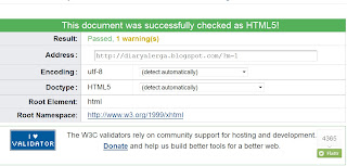 Blog Valid HTML5 versi wap