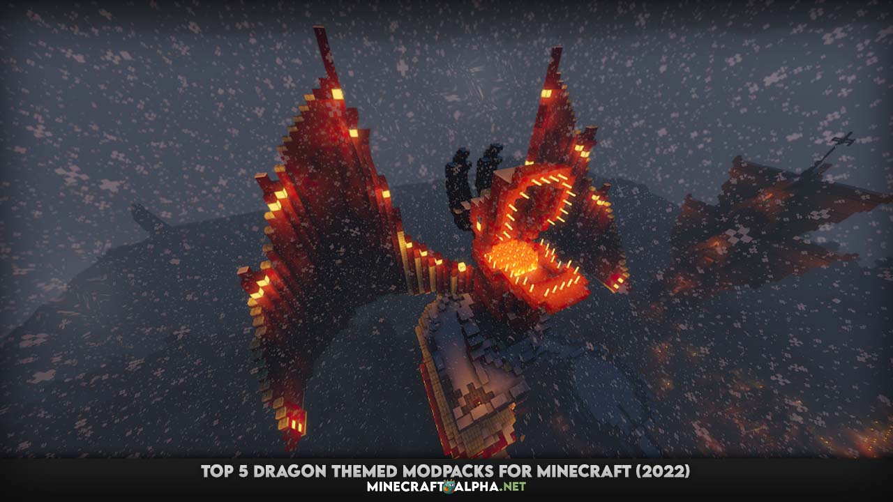 Top 5 Dragon Themed Modpacks for Minecraft (2022)