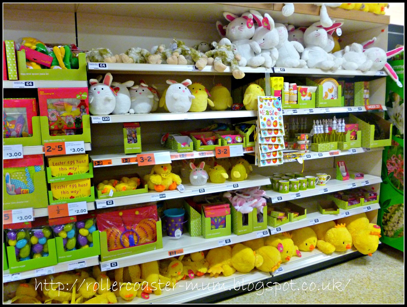 Sainsbury's Easter shop