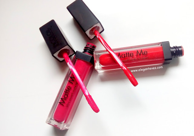 incolor matte me lipcream 403 407 swatches india