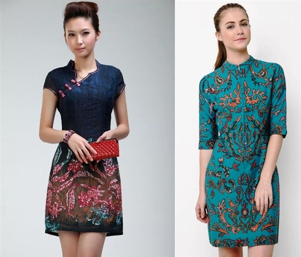  Contoh  Baju  Batik  Elegan Contoh  O