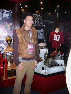 Derek Kief standing in front of a long history of tradition