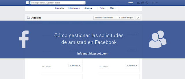 Cómo gestionar las solicitudes de amistad en Facebook