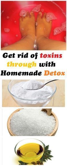 Get rid of toxins through with Homemade Detox