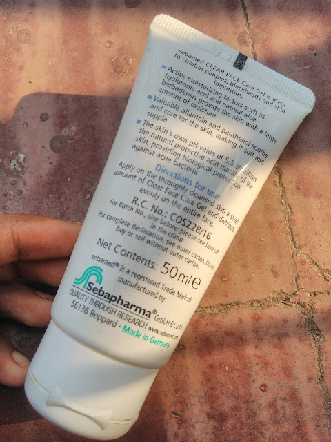 Seba Med Clear Face care gel REVIEW