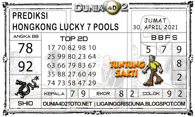 Prediksi Togel HONGKONG LUCKY7 DUNIA4D2 29 APRIL 2021