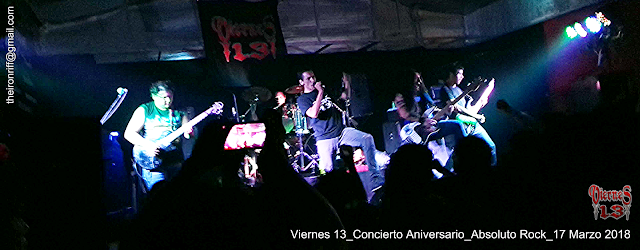 20 Años de Heavy Metal en Paraguay - Viernes 13 Concierto Aniversario 2018 - https://www.facebook.com/OfficialViernes13