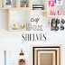 DIY Box Shelves