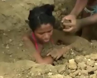 See Photos Of Girl Buried Alive For 3 Days; You'll Be Shocked Why