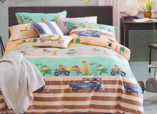 Sprei Anak Motif Polisi Kejar Penjahat