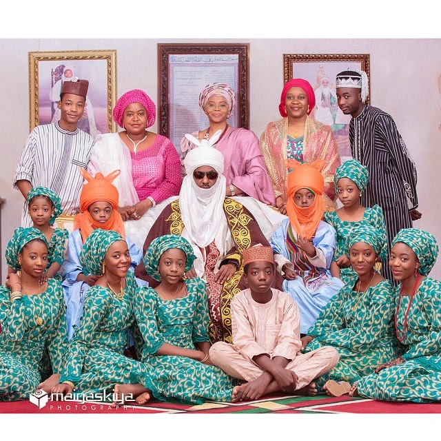 Emir Sanusi's Wives and  Children