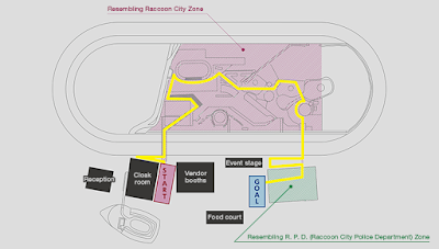 Biohazard Zombie Rush - map