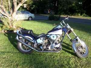 1960 HD Panhead Chopper