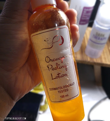 Orange Peeling Lotion Review