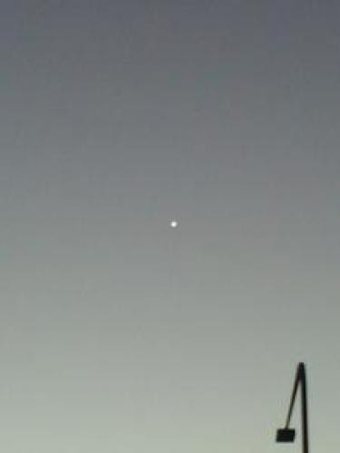 Ufology White Ufo Orb Over Arizonon Sept 18 2011 Photos Ufo Sighting News