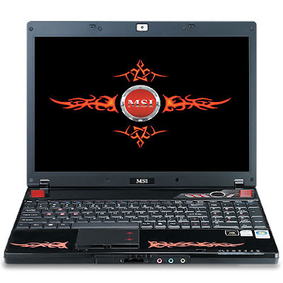 MSI GX600 Gaming Laptop Sports