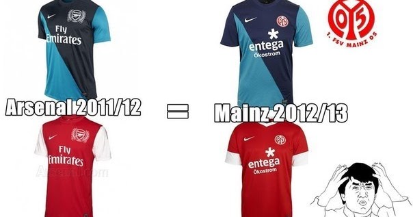  Arsenal  similarity Blog Baju  Bola  Sepak