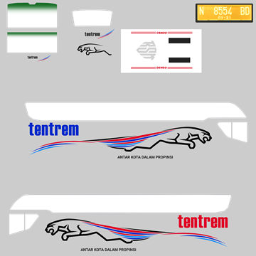 livery tentrem srikandi shd bussid