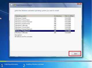 Windows 7 installation on virtual box part 2