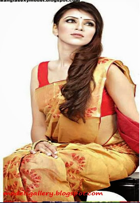Bangladeshi, Hot and Sexy, Model, Bidya Sinha Mim, Exclusive Photo Looking, in ,Sari,