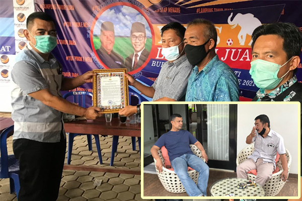 Pilkada Damai, Tim Polda Lampung Silaturrahmi dengan Para Timses Paslon Bupati dan Wakil Bupati Kabupaten Lampung Timur