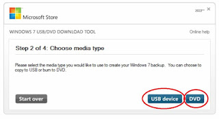 Windows USB/DVD Download Tool